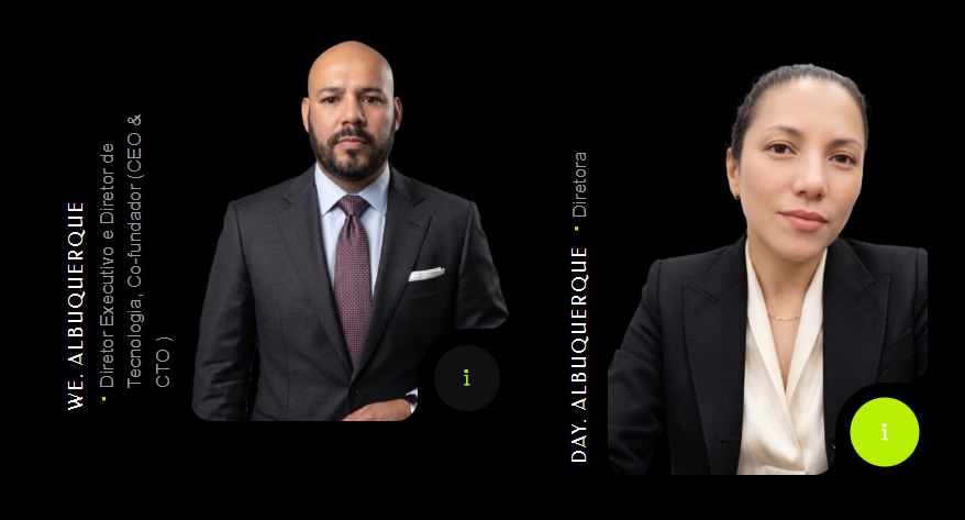 Diretoria da AchEI Brasil: William E. Albuquerque e Dahiane Albuquerque